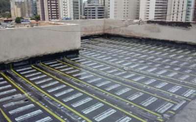 Projeto e execução de impermeabilização de pisos